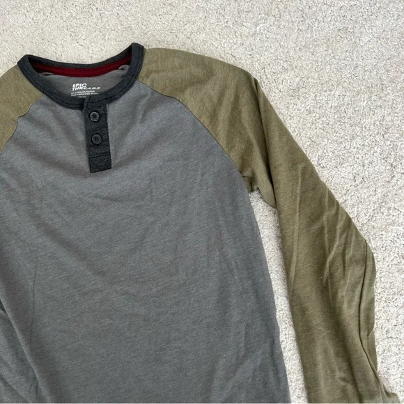 Epic Threads Boys Long Sleeve Henley Tshirt - Picture 3 of 12